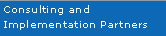 Consulting and Implementation Partners
